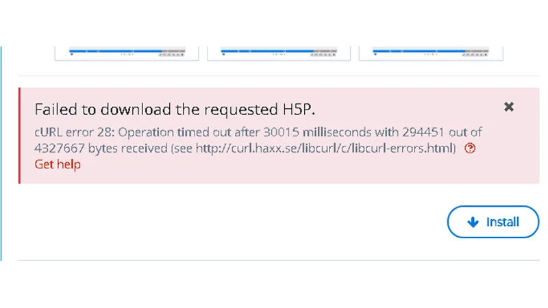 انواع خطای Curl در زمان آپدیت