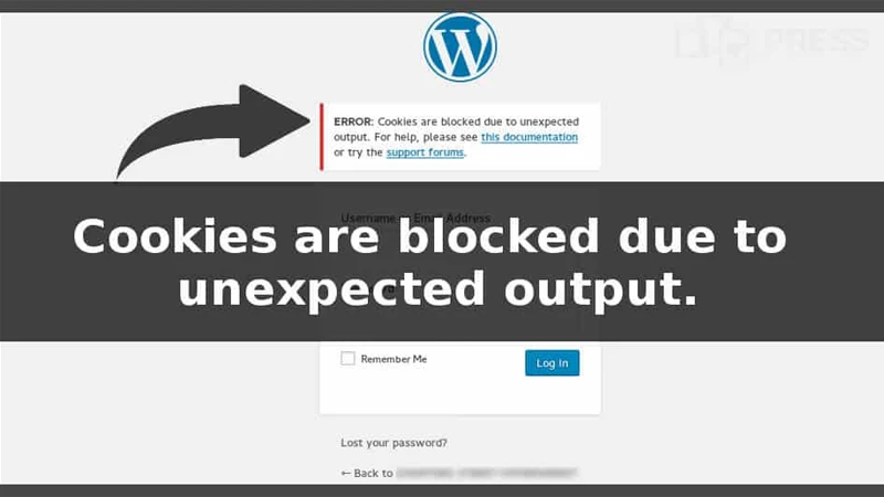 چگونه خطای cookies are blocked در وردپرس را برطرف کنیم